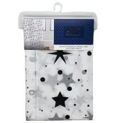 Wholesale - 70" X 72" PEVA SHOWER CURTAIN LINER W/PRINTED STARS C/P 12, UPC: 092903960345